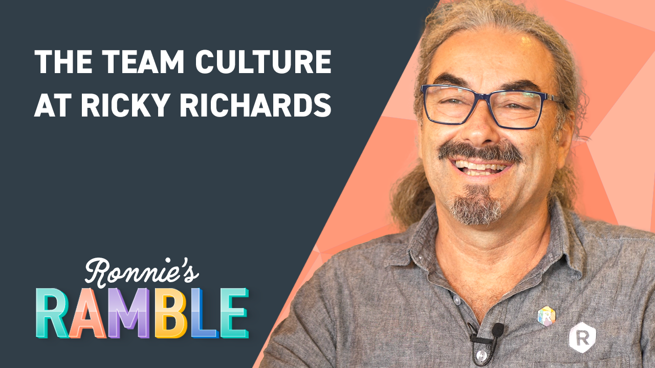 Ronnies Ramble S2, E17: The Team Culture at Ricky Richards